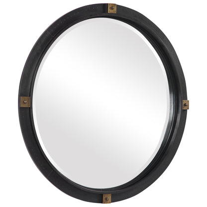 Uttermost Tull Industrial Round Mirror 09635