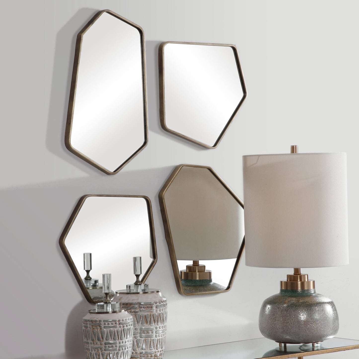 Uttermost Linneah Modern Mirrors, S/4 09616