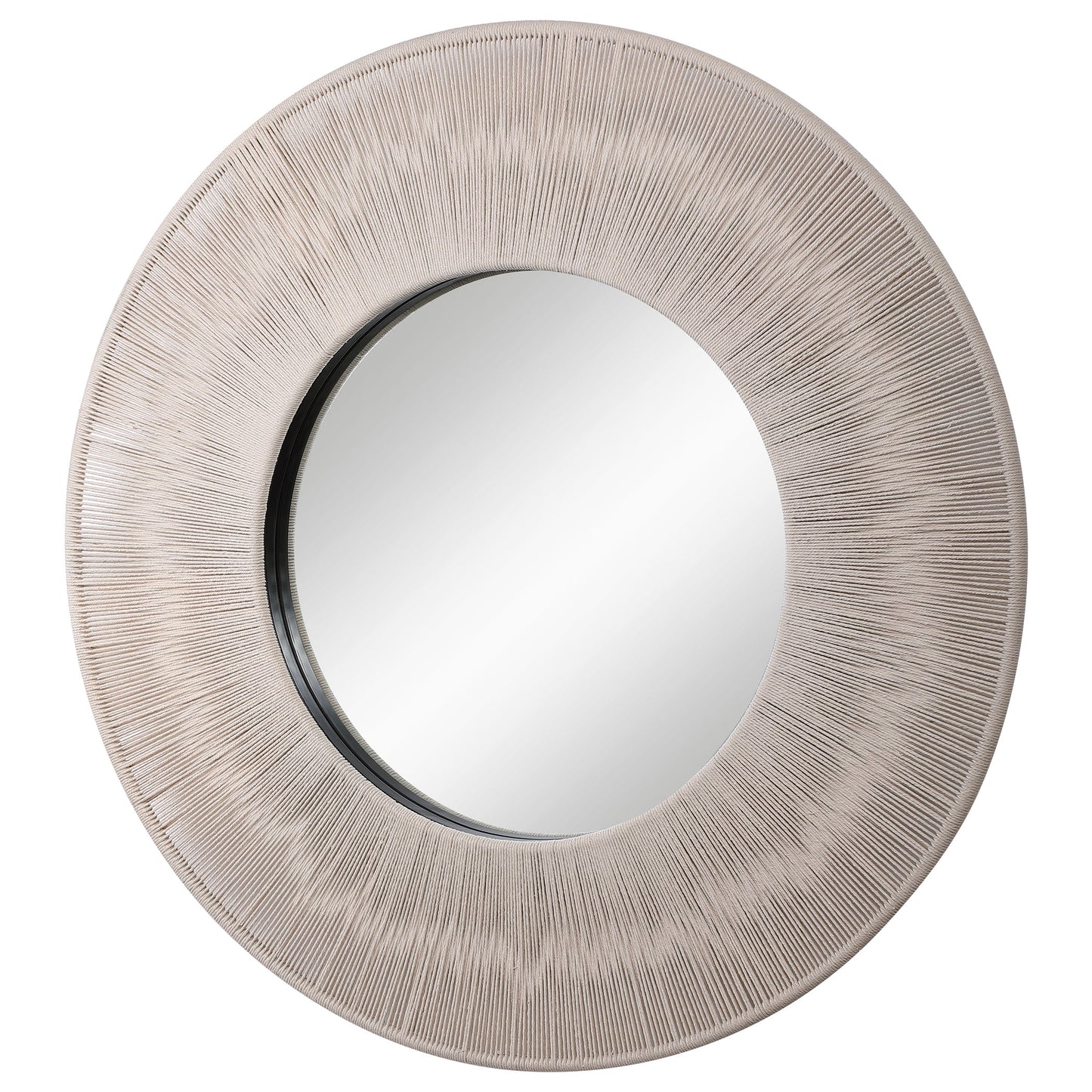 Uttermost Sailor's Knot Round Mirror 09651