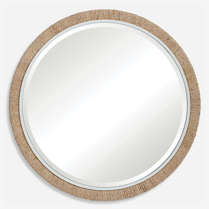 Uttermost Carbet Round Rope Mirror 09668