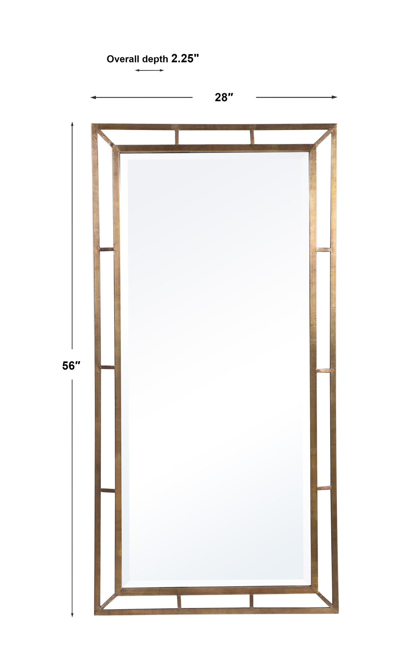 Uttermost Farrow Copper Industrial Mirror 09675