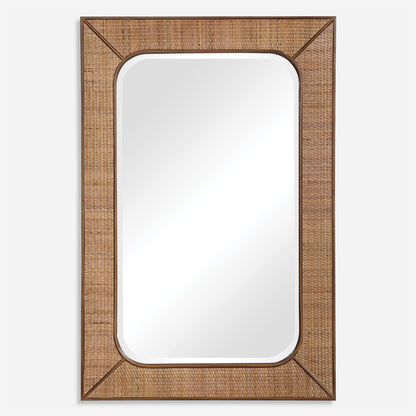 Uttermost Tahiti Rattan Mirror 09687