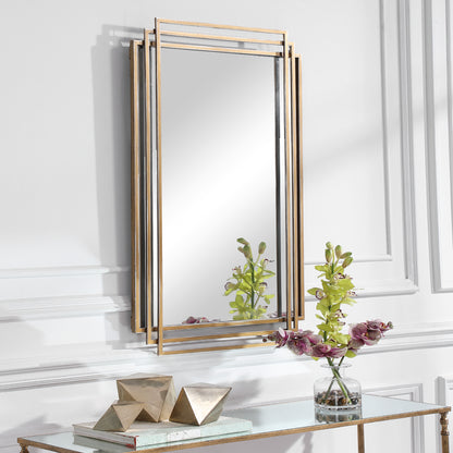 Uttermost Amherst Brushed Gold Mirror 09688