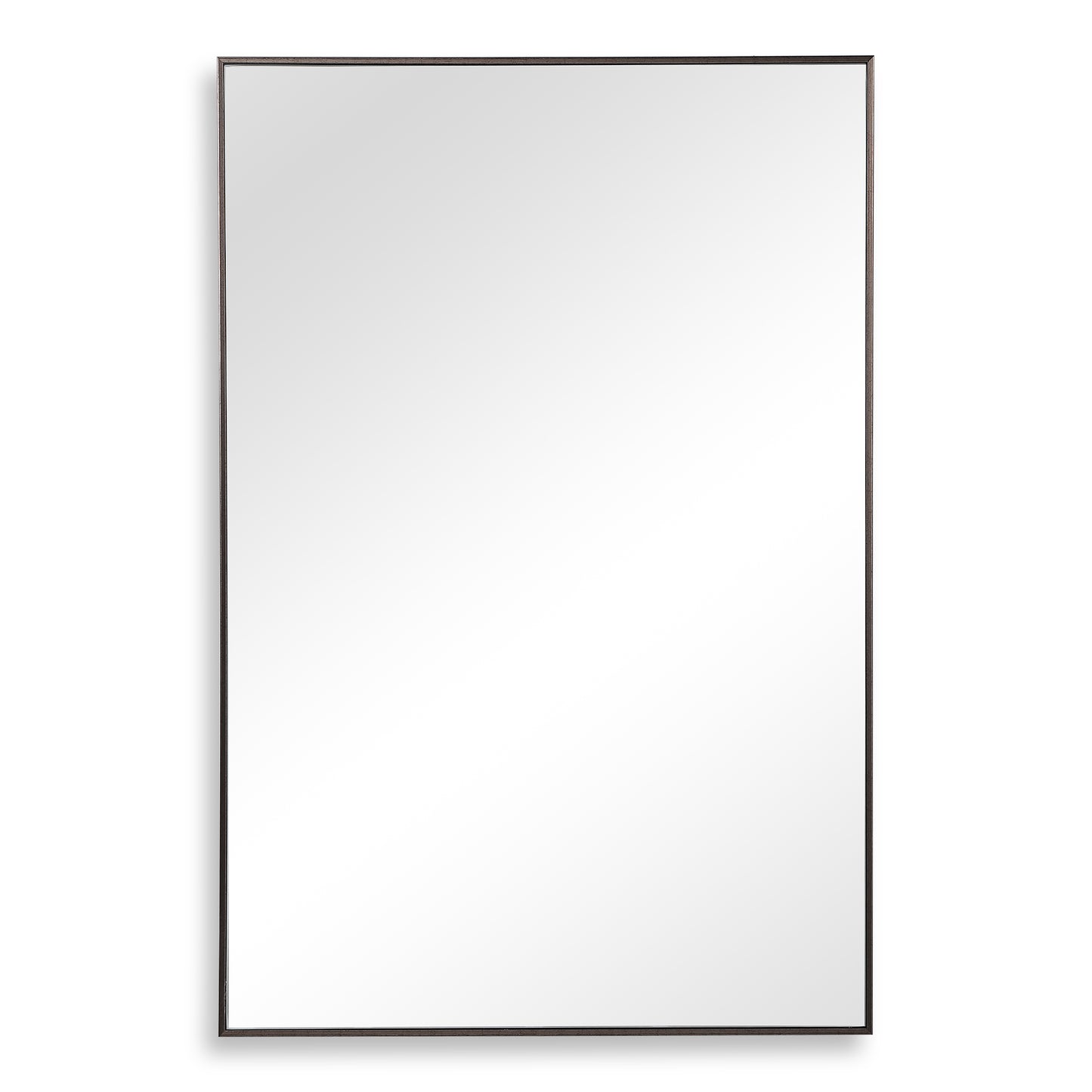 Lily Lifestyle Gunmetal Finish With Plain Mirror