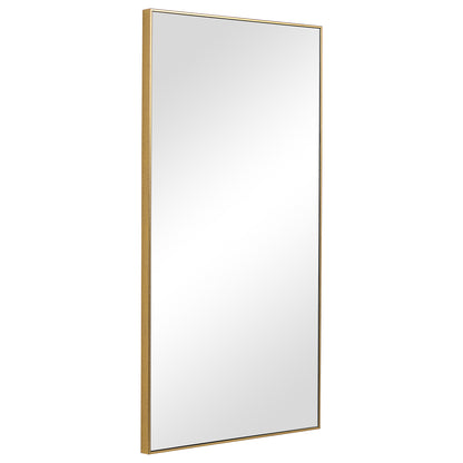 Lily Lifestyle Gold Finish With Plain Mirror