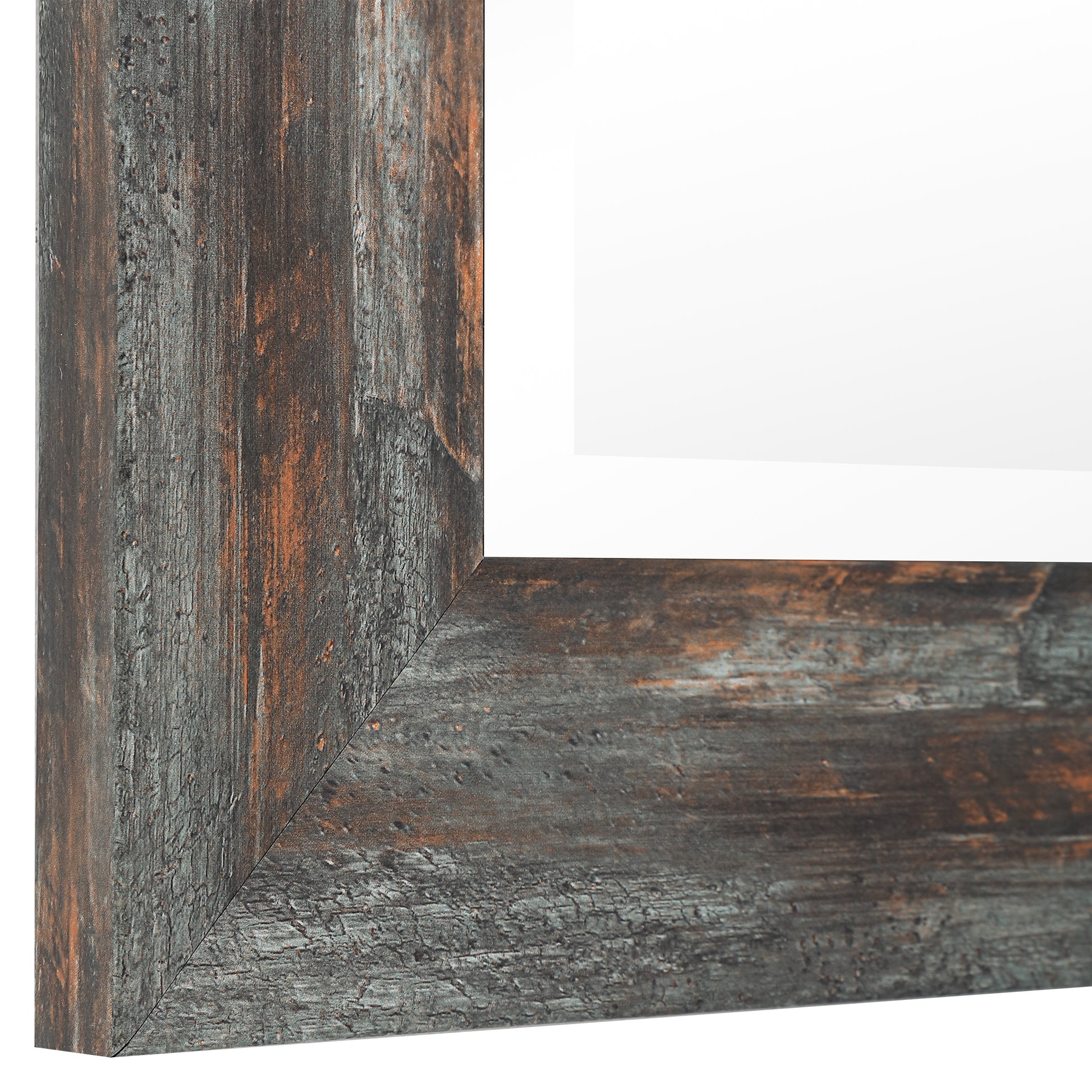 Uttermost Owenby Rustic Silver & Bronze Mirror 09724