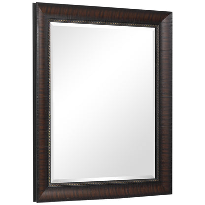 Uttermost Wythe Burnished Wood Mirror 09726