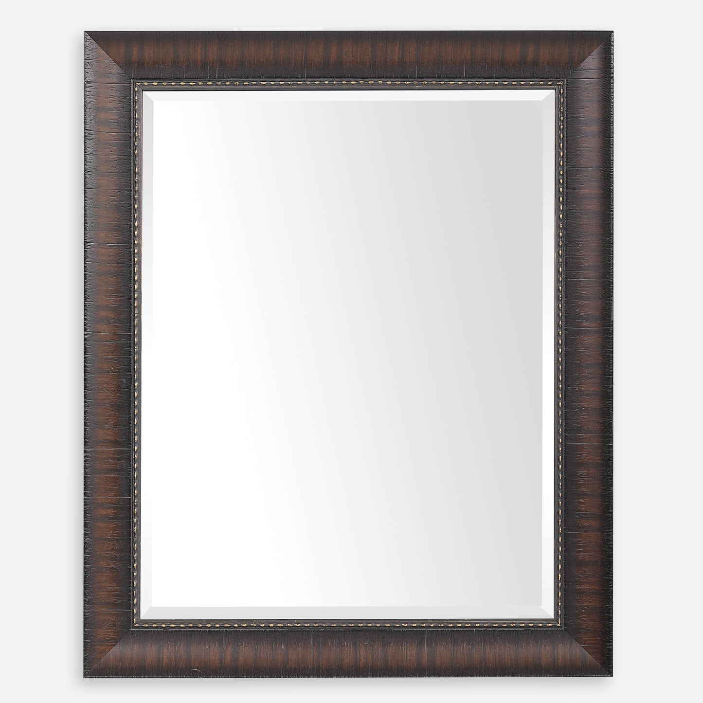 Uttermost Wythe Burnished Wood Mirror 09726