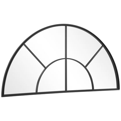 Uttermost Rousseau Iron Window Arch Mirror 09733