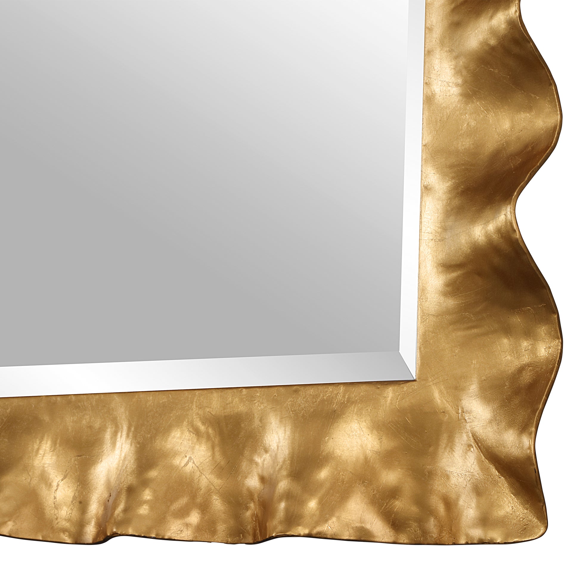 Uttermost Haya Scalloped Gold Mirror 09742