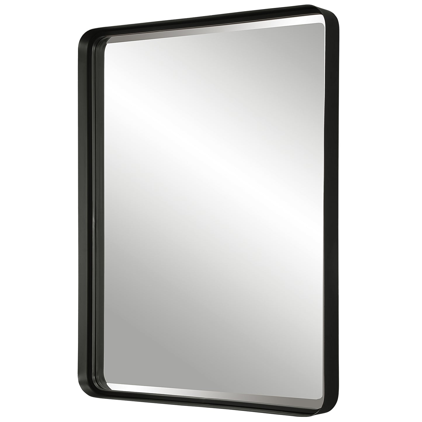 Uttermost Crofton Black Large Mirror 09738