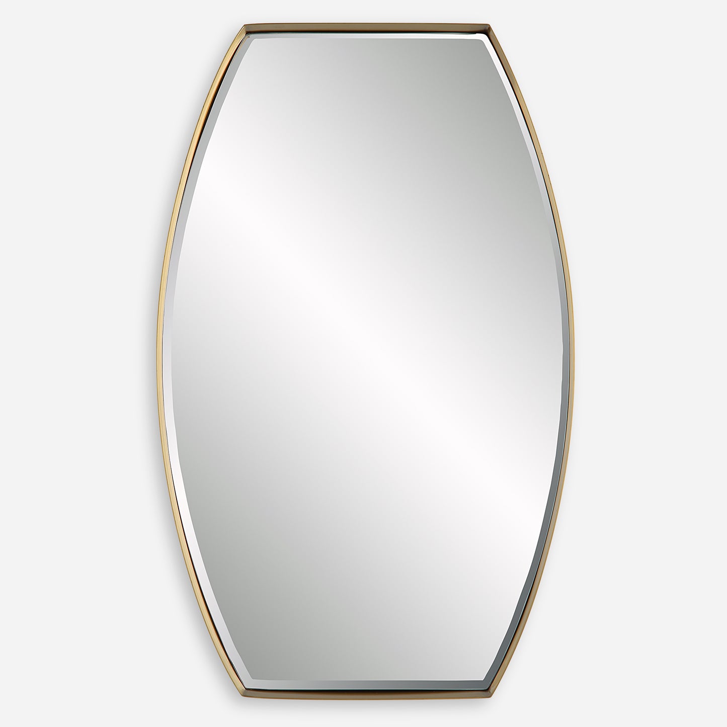 Uttermost Portal Modern Brass Mirror 09745