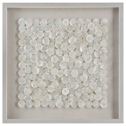 Uttermost Roxas Capiz Shell Shadow Box 04317