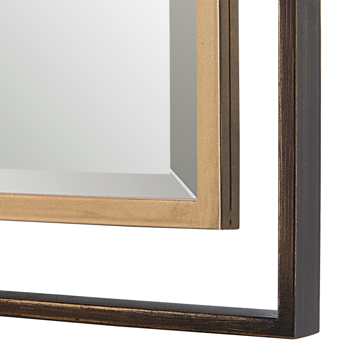 Uttermost Carrizo Tall Bronze & Gold Mirror 09776