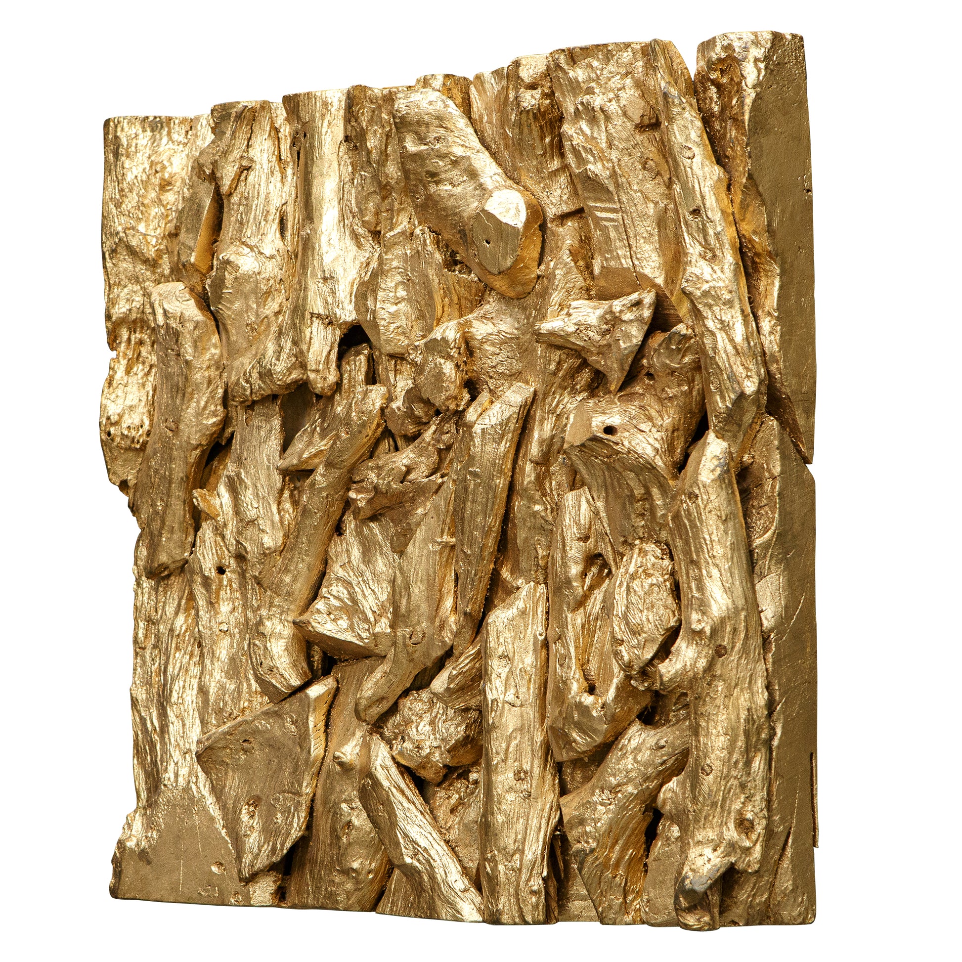 Uttermost Rio Gold Wood Wall Décor 04327