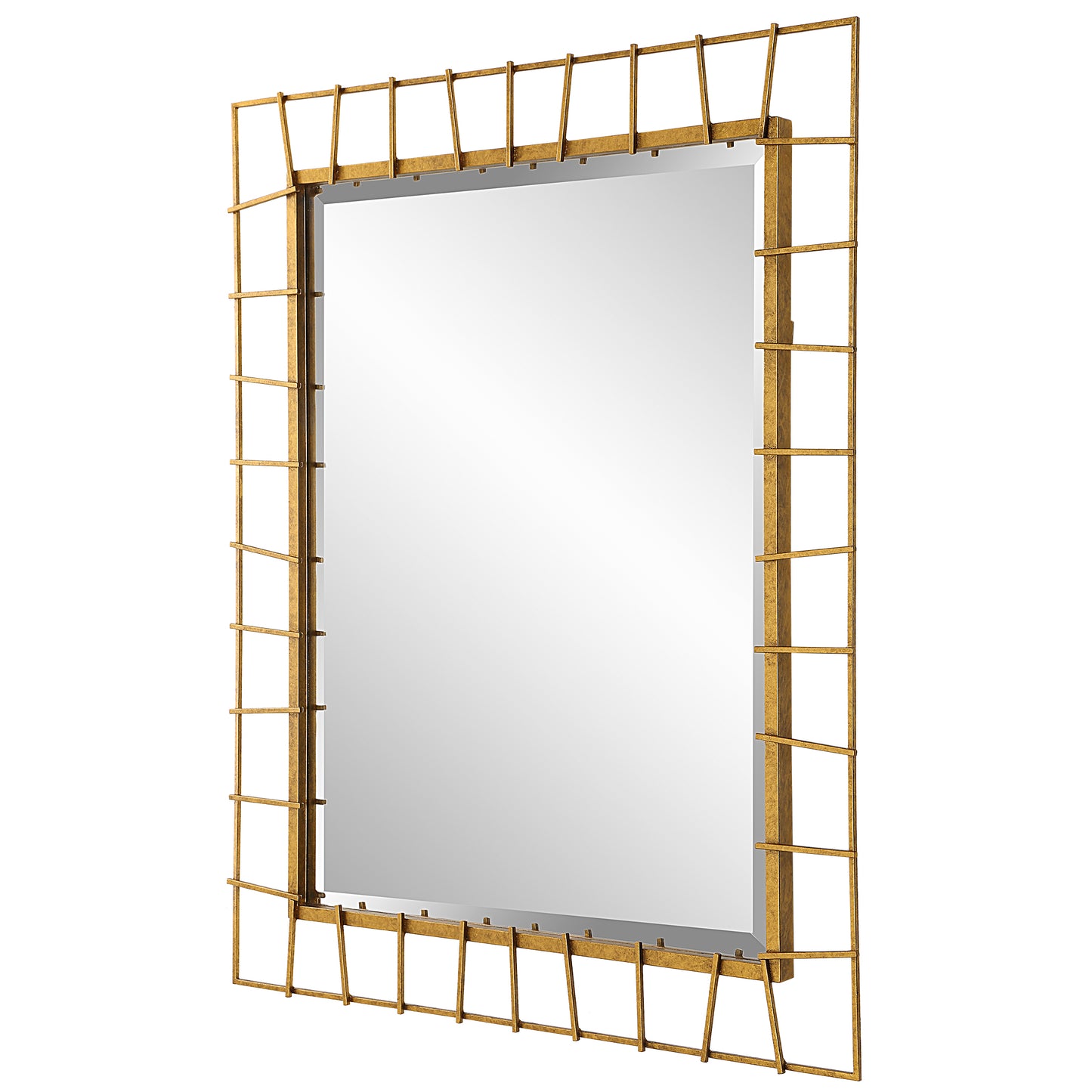 Uttermost Townsend Antiqued Gold Mirror 09805