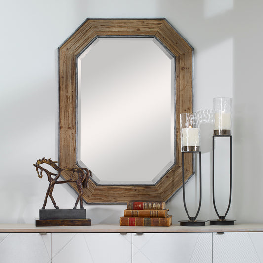 Uttermost Siringo Rustic Octagonal Mirror 09821