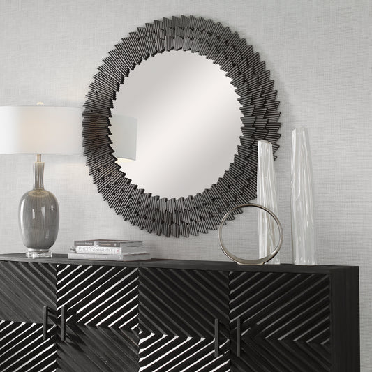 Uttermost Illusion Modern Round Mirror 09848