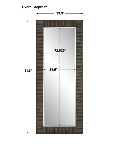 Uttermost Figaro Oversized Wooden Mirror 09851