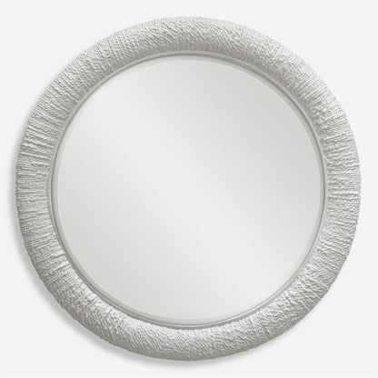 Uttermost Mariner White Round Mirror 08168