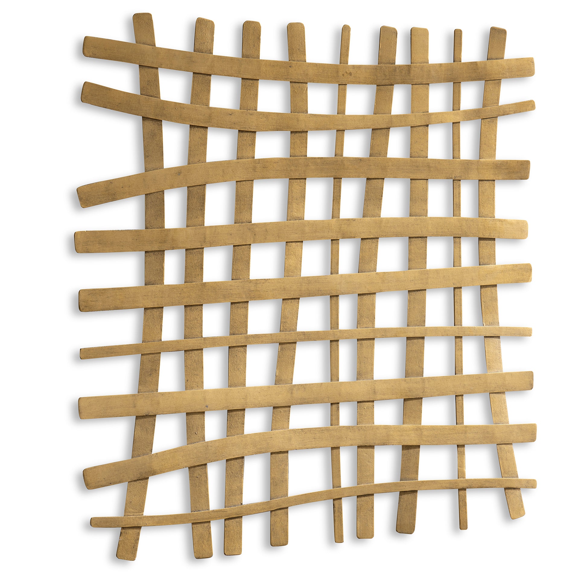 Uttermost Gridlines Gold Metal Wall Decor 04333