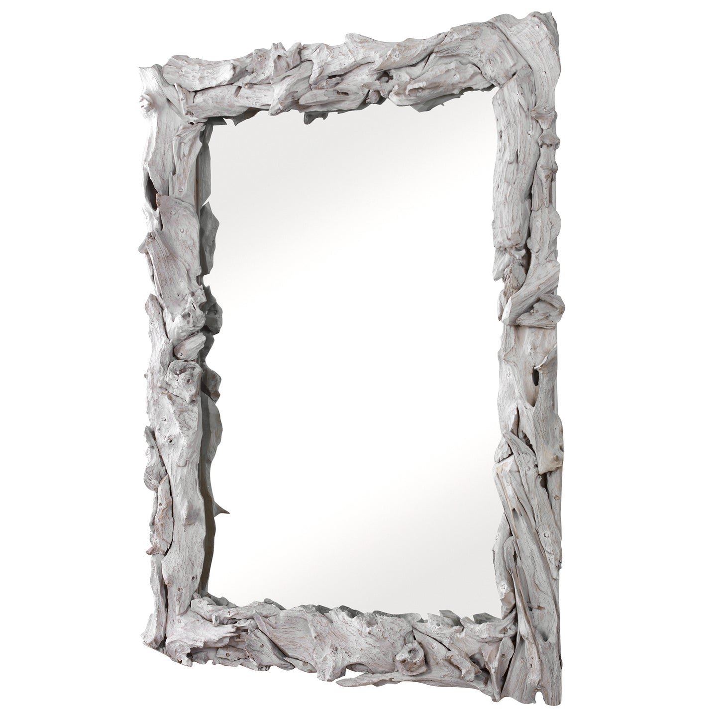 Uttermost Rio Whitewash Teak Mirror 08172