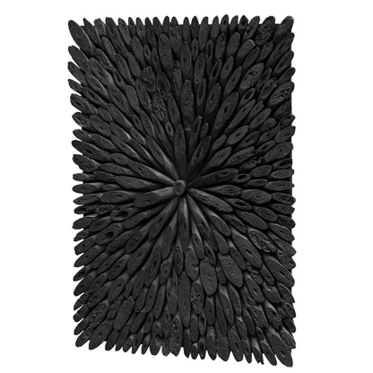 Uttermost Bahama Black Wood Wall Decor 04343