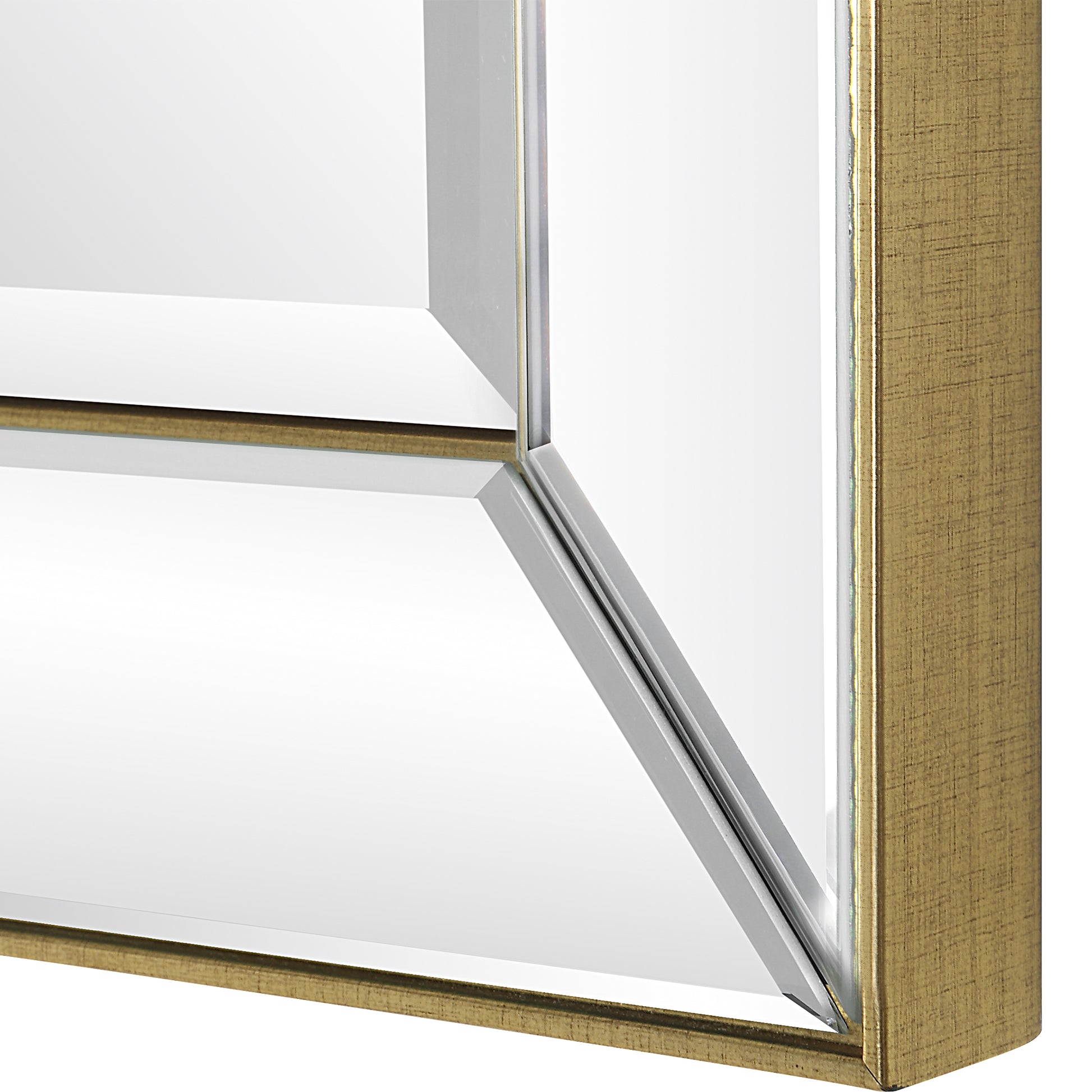 Uttermost Lytton Gold Square Mirror 09891