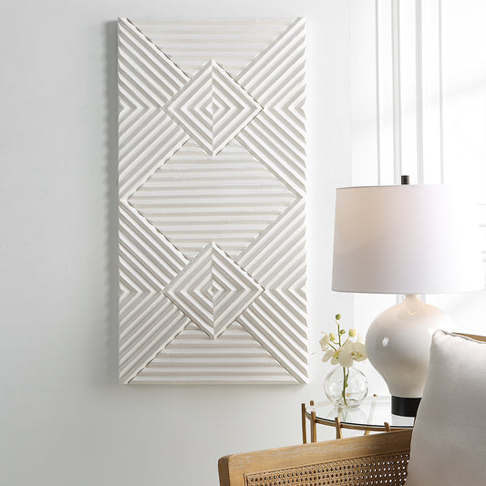 Uttermost Nexus Wood Geometric Wall Decor 04346