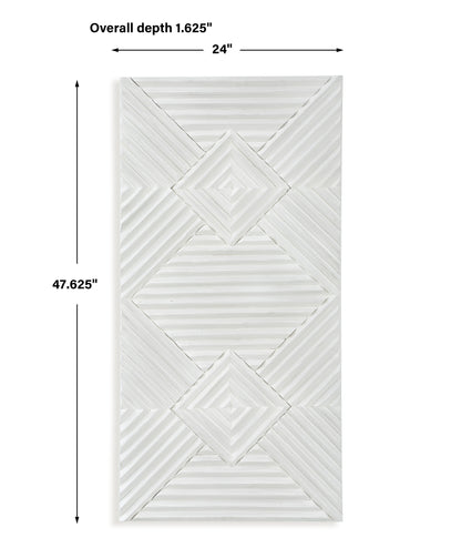 Uttermost Nexus Wood Geometric Wall Decor 04346