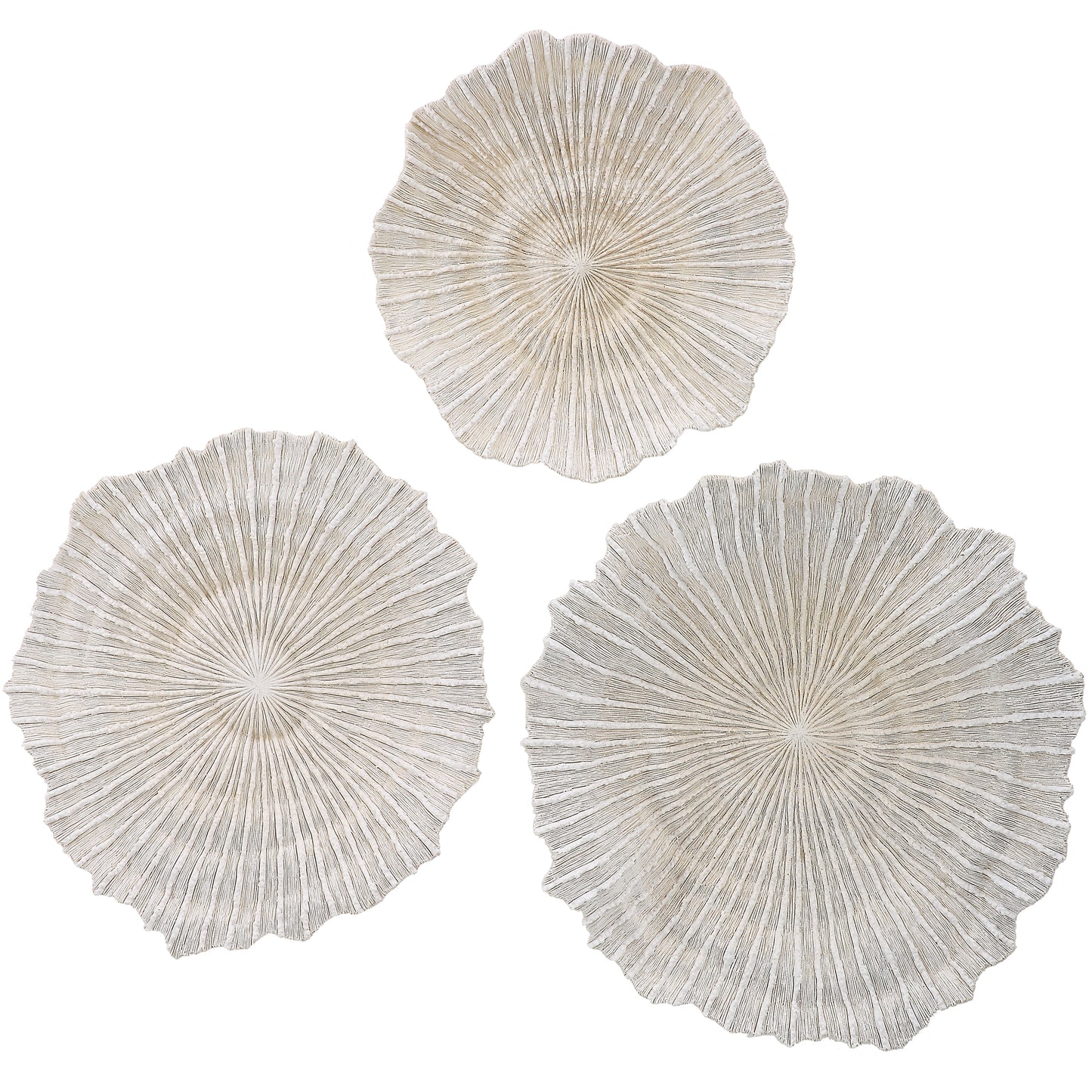 Uttermost Ocean Gems Coral Wall Decor, Set/3 04351