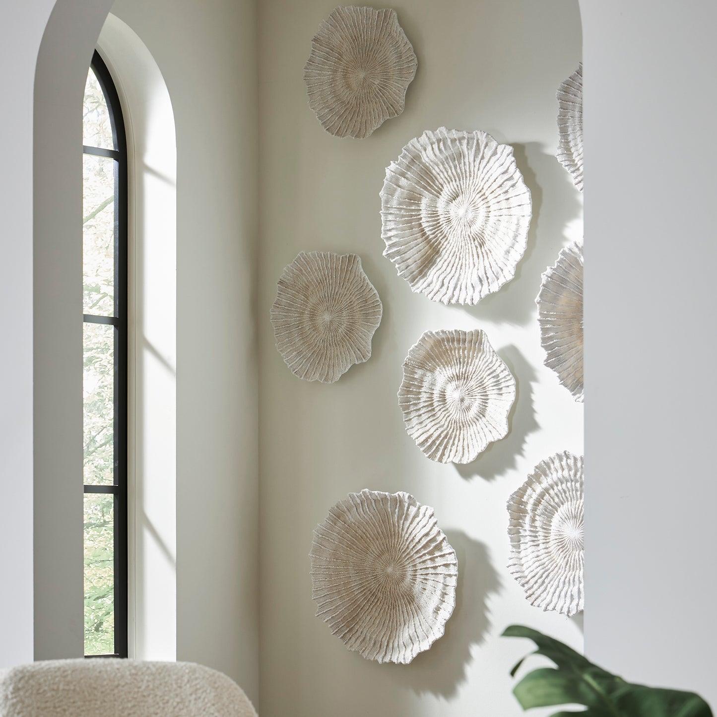 Uttermost Ocean Gems Coral Wall Decor, Set/3 04351