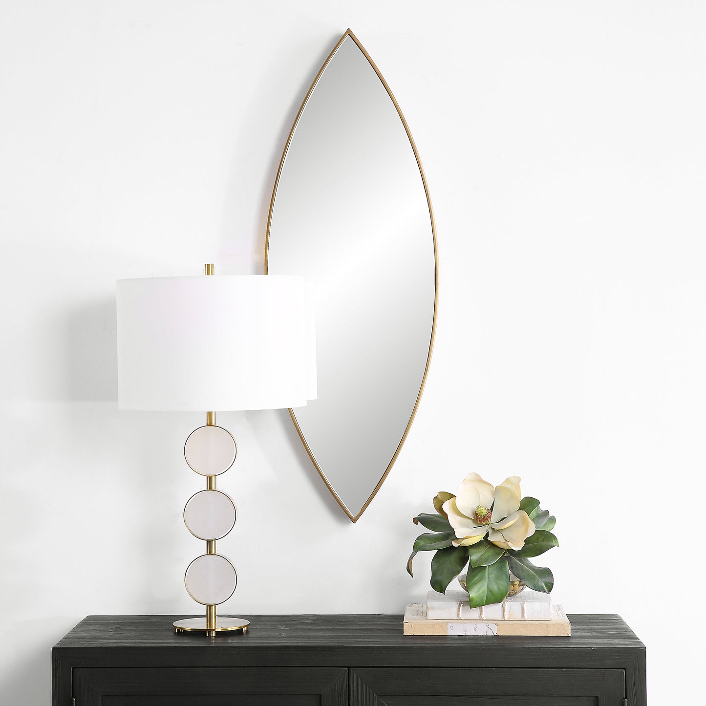 Uttermost Ellipse Gold Mirror 09915