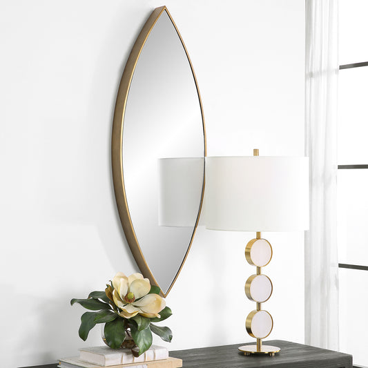 Uttermost Ellipse Gold Mirror 09915