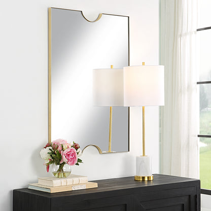 Uttermost Ticket Gold Vanity Mirror 09933