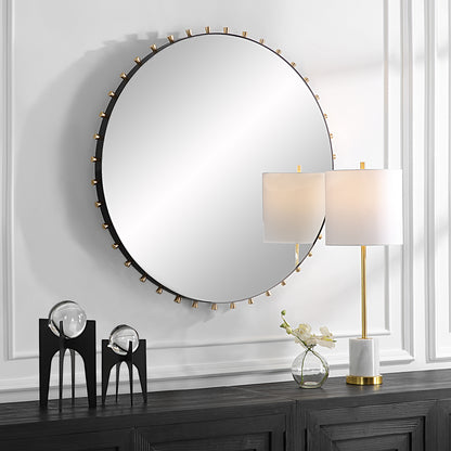 Uttermost Cosmopolitan Round Mirror 09936