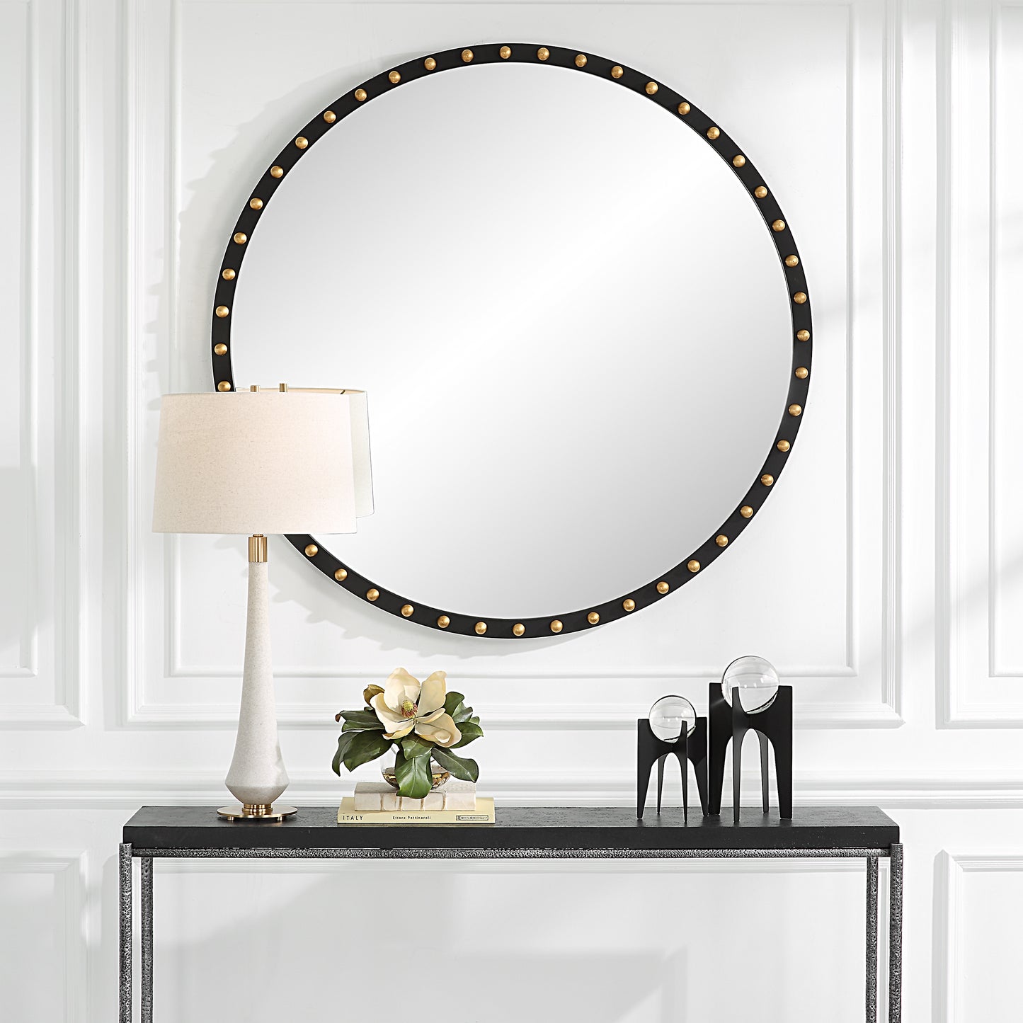 Uttermost Sele Oversized Round Mirror 09949