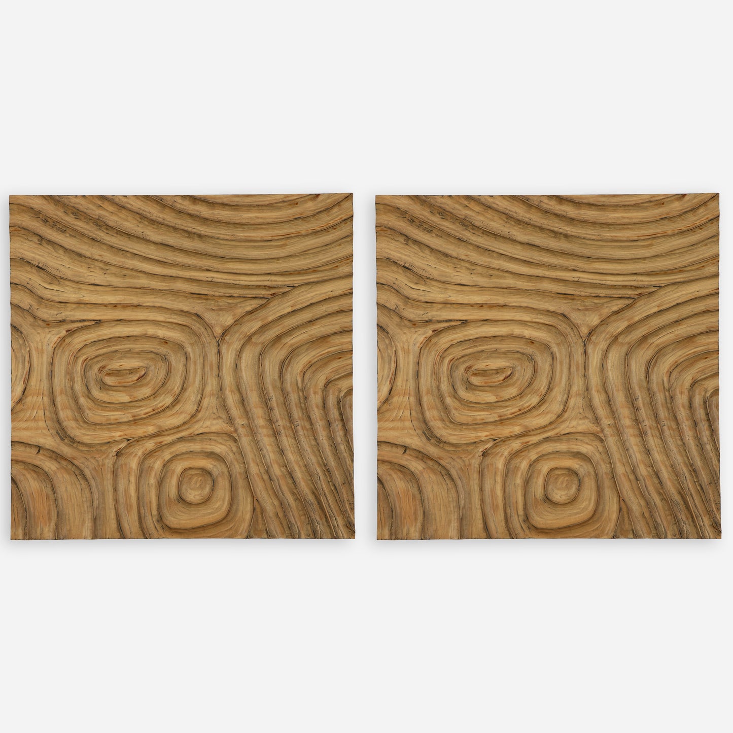 Uttermost Channels Wood Wall Decor 04357