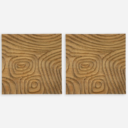 Uttermost Channels Wood Wall Decor 04357