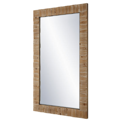 Uttermost Ayanna Gray Washed Wood Mirror 09962