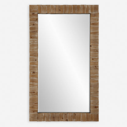 Uttermost Ayanna Gray Washed Wood Mirror 09962