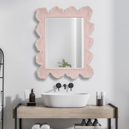 Uttermost Sea Coral Pink Mirror 09955