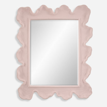 Uttermost Sea Coral Pink Mirror 09955