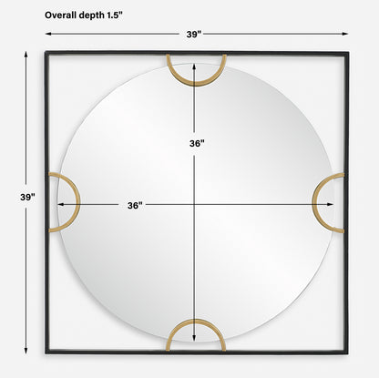 Uttermost Hinson Square Mirror 09958
