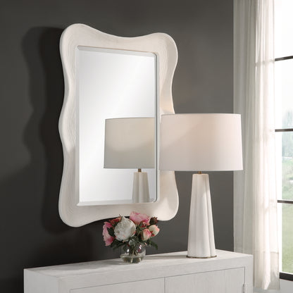 Uttermost Whitehaven Wavy Rectangle Mirror 09954