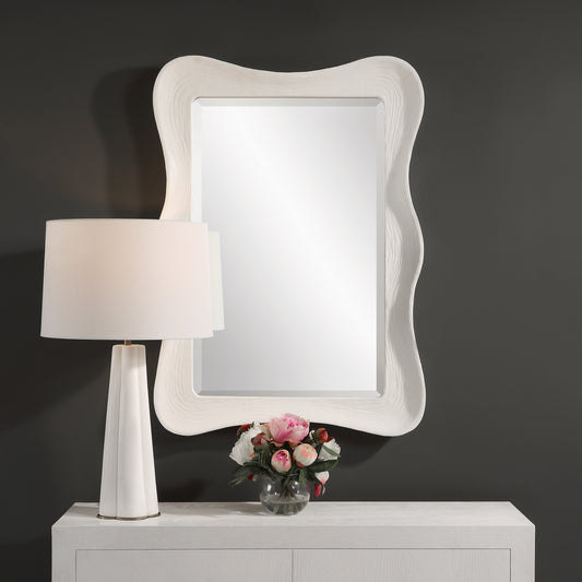 Uttermost Whitehaven Wavy Rectangle Mirror 09954