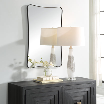 Uttermost Loudon Black Vanity Mirror 09965