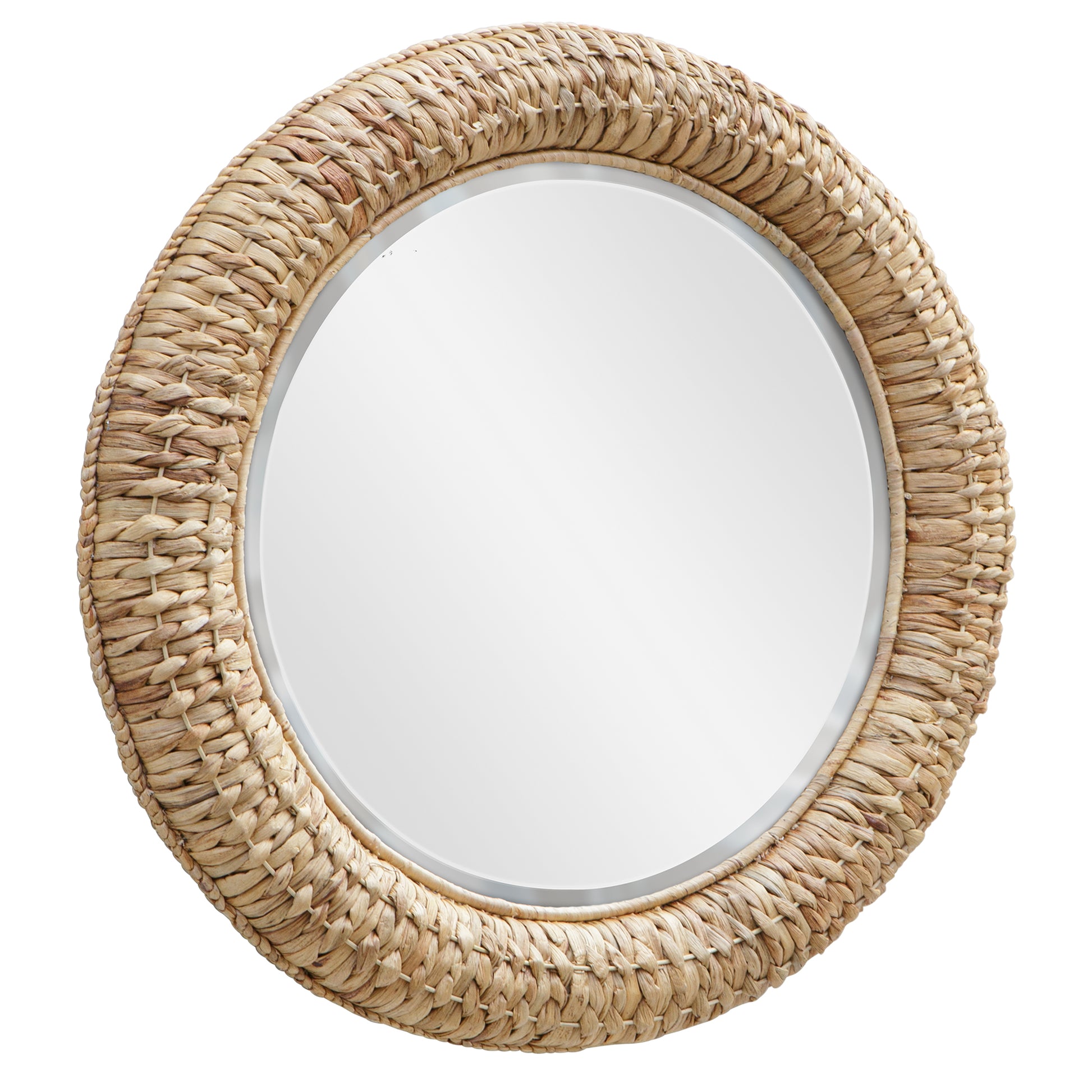 Uttermost Twisted Seagrass Round Mirror 08179