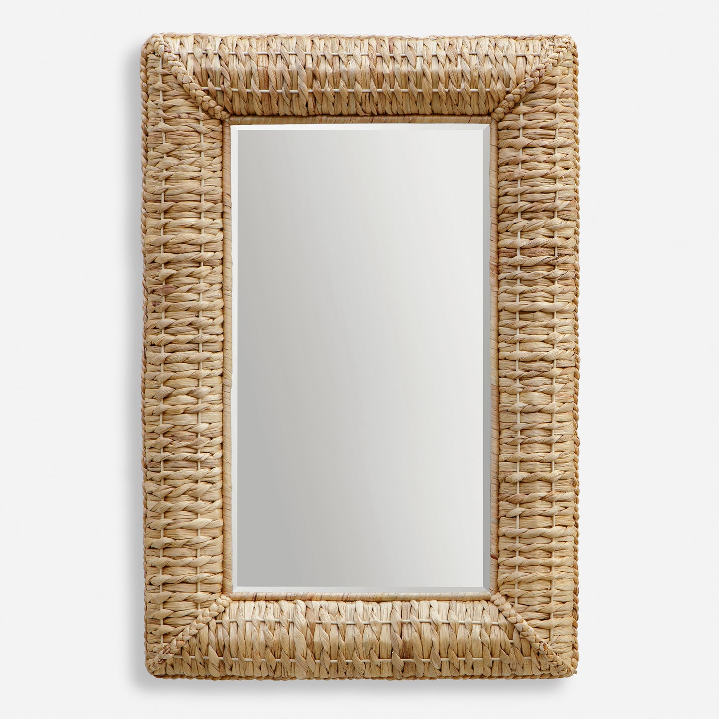 Uttermost Twisted Seagrass Rectangle Mirror 08180