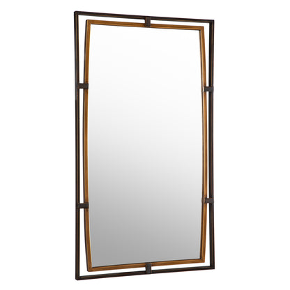 Lily Lifestyle Outer Frame Finished In A Distressed Rustic Bronze And Inner Frame A Lightly Antiqued Gold